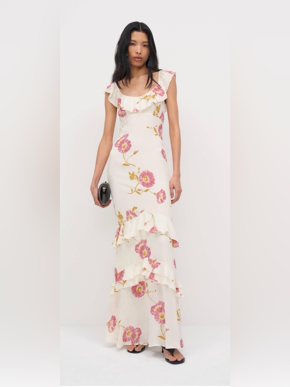 Reformation Tripoli Maxi Dress Cream Maiden 2